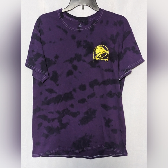 taco bell Other - NWT Taco Bell Officially Licensed Cheesy Purple Tie-Dye Tshirt Sz M